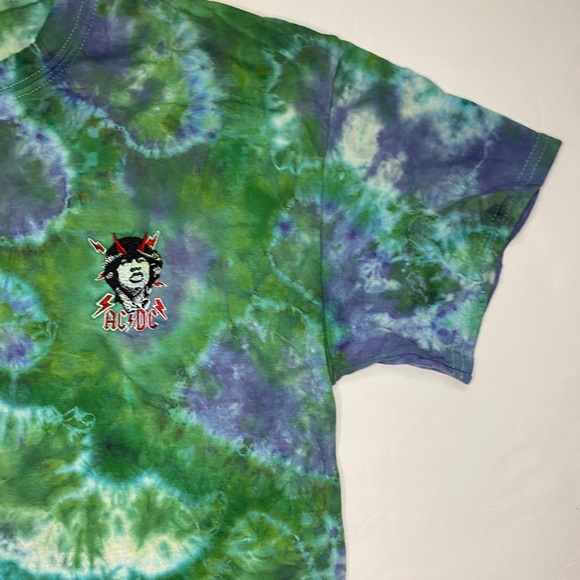 AC/DC Tie Dye Band Tee - Picture 6 of 11